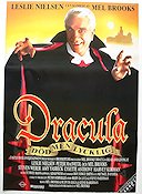 Dracula: Dead and Loving It 1994 poster Leslie Nielsen Mel Brooks