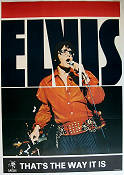 Las Vegas Show 1970 movie poster Elvis Presley Denis Sanders Documentaries