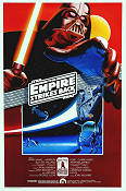 The Empire Strikes Back 1979 movie poster Mark Hamill Harrison Ford Carrie Fisher George Lucas Find more: Star Wars Spaceships