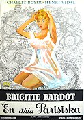 Une Parisienne 1958 poster Brigitte Bardot