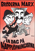 A Day at the Races 1937 poster Bröderna Marx Sam Wood