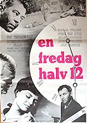 Freitag um halb Zwölf 1961 movie poster Nadja Tiller Rod Steiger Clocks