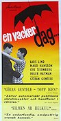 En vacker dag 1963 poster Lars Lind Göran Gentele