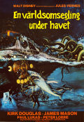 20000 Leagues Under the Sea 1954 poster Kirk Douglas Richard Fleischer