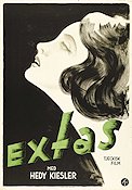 Extase 1933 movie poster Hedy Lamarr Aribert Mog Zvonimir Rogoz Gustav Machaty Country: Austria