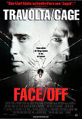 Face Off 1997 poster John Travolta John Woo
