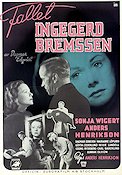 Fallet Ingegerd Bremssen 1942 movie poster Sonja Wigert