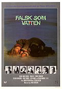 Falsk som vatten 1985 poster Malin Ek Hans Alfredson