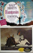 Fantasia 1940 lobby card set Leopold Stokowski James Algar