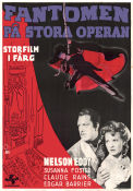 Phantom of the Opera 1943 poster Nelson Eddy Arthur Lubin