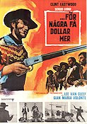 For a Few Dollars More 1966 poster Clint Eastwood