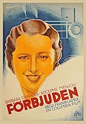 Forbidden 1932 movie poster Barbara Stanwyck Frank Capra