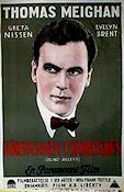 Blind Alleys 1927 movie poster Thomas Meighan Greta Nissen
