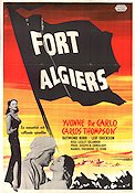 Fort Algiers 1953 poster Yvonne De Carlo Lesley Selander