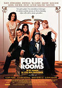 Four Rooms 1995 poster Antonio Banderas Quentin Tarantino