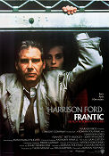 Frantic 1988 poster Harrison Ford Roman Polanski