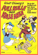 Donald´s Cartoon Revue 1981 poster Kalle Anka