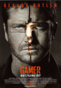 Gamer 2009 poster Gerard Butler Mark Neveldine