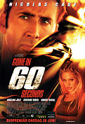 Gone in 60 Seconds 2000 poster Nicolas Cage