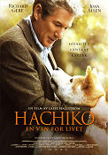 Hachi A Dog´s Tale 2009 poster Richard Gere Lasse Hallström