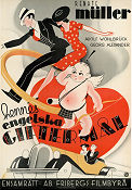 Die englishe Heirat 1934 movie poster Renate Müller Adolf Wohlbrück Reinhold Schünzel Art Deco