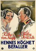 Ihre Hoheit befiehlt 1931 movie poster Willy Fritsch Käthe von Nagy Hanns Schwarz