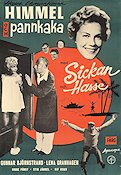 Himmel och pannkaka 1959 movie poster Sickan Carlsson Lena Granhagen Gunnar Björnstrand Hasse Ekman