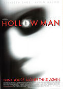 Hollow Man 2000 poster Elisabeth Shue Paul Verhoeven