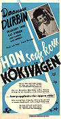 His Butler´s Sister 1943 poster Deanna Durbin Frank Borzage