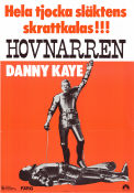 Hovnarren 1955 poster Danny Kaye Glynis Johns Basil Rathbone Melvin Frank