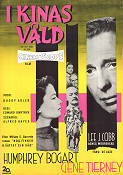 The Left Hand of God 1955 movie poster Humphrey Bogart Gene Tierney Lee J Cobb Edward Dmytryk Asia