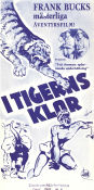 Tiger Fangs 1943 poster Frank Buck Sam Newfield