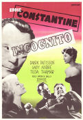 Incognito 1958 poster Eddie Constantine Patrice Dally