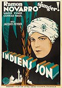 Indiens son 1931 poster Ramon Navarro Asien