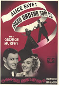 You´re a Sweetheart 1937 poster Alice Faye David Butler