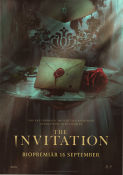 The Invitation 2022 movie poster Nathalie Emmanuel Thomas Doherty Sean Pertwee Jessica M Thompson