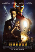 Iron Man 2008 poster Robert Downey Jr Jon Favreau