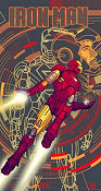 Limited litho IRON MAN No 63 of 120 2012 poster 