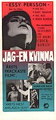 Jag en kvinna 1965 movie poster Essy Persson Siw Holm Mac Ahlberg