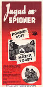 Spy Hunt 1950 poster Howard Duff George Sherman