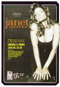Janet Jackson Tour 1995 poster Janet Jackson