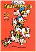 Kalle Anka och C:O 1969 movie poster Kalle Anka Donald Duck Animation Poster artwork: Einar Lagerwall