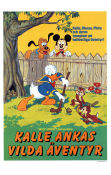 Donald Duck´s Fun Festival 1984 poster Kalle Anka