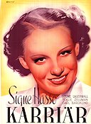 Karriär 1938 poster Signe Hasso Schamyl Bauman