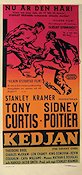 The Defiant Ones 1958 poster Tony Curtis Stanley Kramer