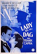 Lady For a Day 1933 movie poster Warren William Jean Parker Frank Capra