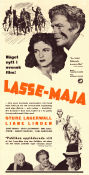 Lasse-Maja 1941 poster Sture Lagerwall Gunnar Olsson