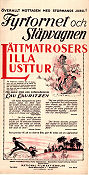 Hallo Afrika forude 1929 movie poster Fy og Bi Carl Schenström Harald Madsen Lau Lauritzen Denmark
