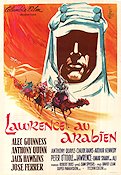 Lawrence of Arabia 1962 poster Alec Guinness David Lean