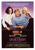 Legal Eagles 1984 poster Robert Redford
